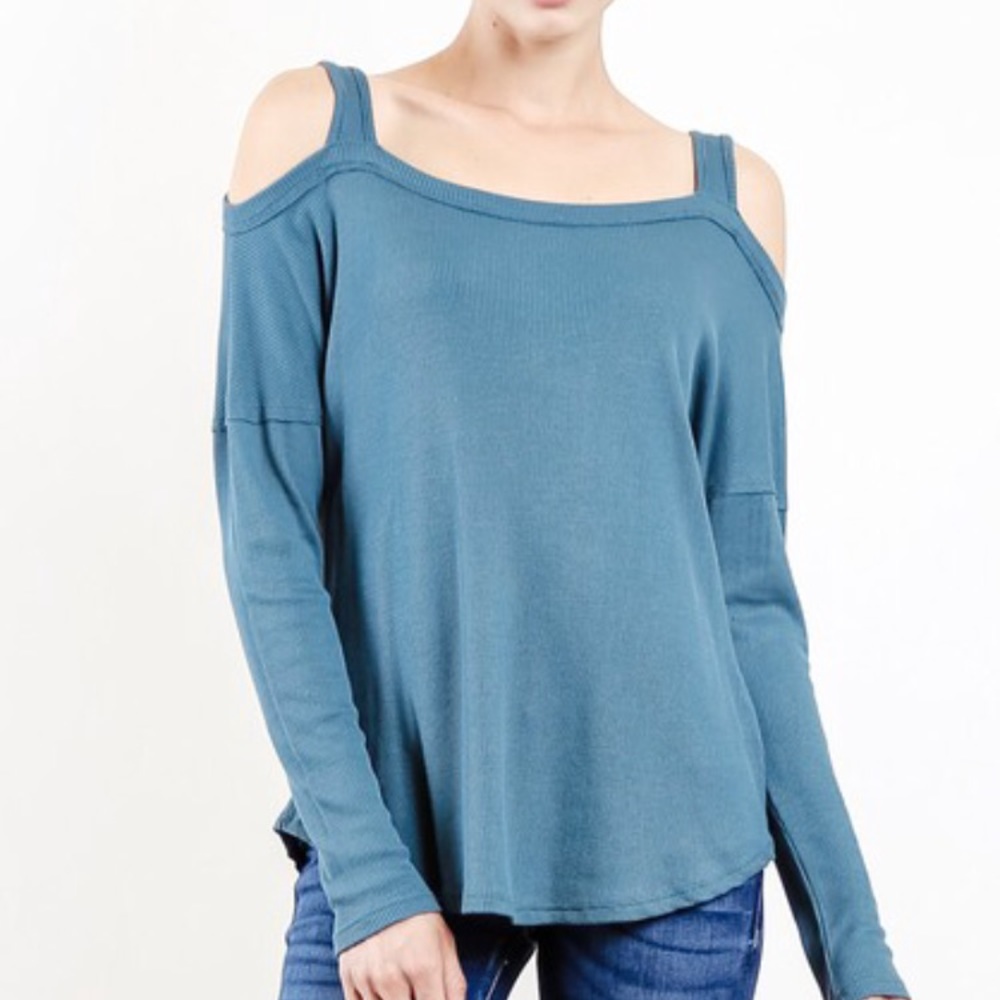 My Beloved cut out sleeve top